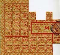 Tickets denres diverses (avril 1948) / Cliquer pour agrandir